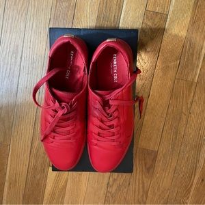 Red Kenneth Cole Kam Sneakers Women’s 9.5